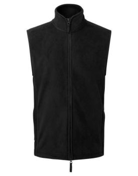 MEN'S 'ARTISAN' FLEECE GILET Black/Black 2XL