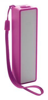 Keox USB power banka pink , white