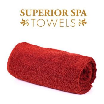 Towel 50x100 red Cervená