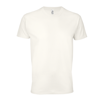 SOL'S <I>IMPERIAL</I> - MEN'S ROUND COLLAR T-SHIRT Off White L