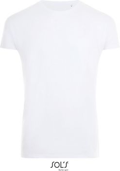 SOL'S | Pánské tričko vhodné na sublimační potisk white XL
