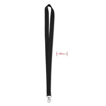 SIMPLE LANY Lanyard black