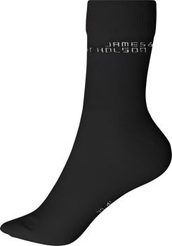 James & Nicholson | Ponožky z bio bavlny black 42-44