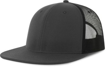 Atlantis | 6 panelová Trucker kšiltovka dark grey/black onesize