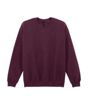 SOFTSTYLE® MIDWEIGHT FLEECE ADULT CREWNECK Maroon M