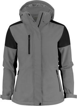Printer | Dámská zimní softshellová bunda anthracite/black XL