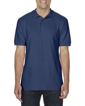 PREMIUM COTTON® ADULT DOUBLE PIQUÉ POLO Navy L