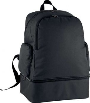 TEAM SPORTS BACKPACK WITH RIGID BOTTOM Black U