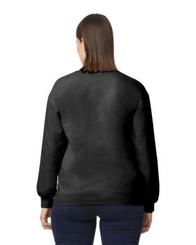 SOFTSTYLE MIDWEIGHT FLEECE ADULT CREWNECK Black XL