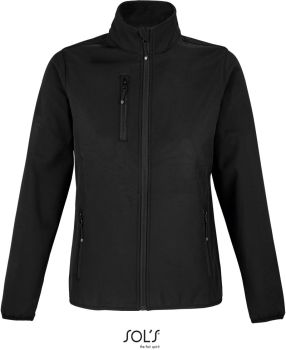 SOL'S | Dámská 3-vrstvá softshellová bunda black XXL