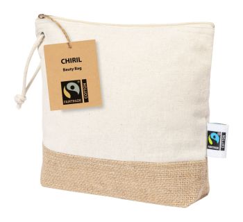Chiril Fairtrade kozmetická taštička natural
