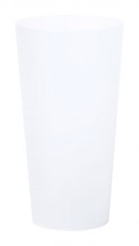 Yonrax drinking cup frosted white