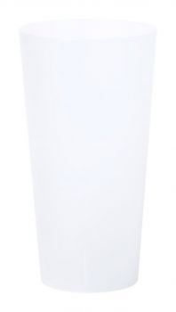 Yonrax drinking cup frosted white