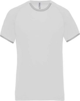 PERFORMANCE T-SHIRT White/Fine Grey 2XL