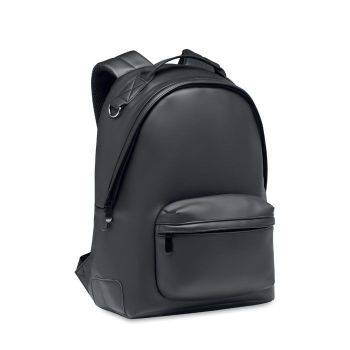 BAI BACKPACK Měkký PU batoh na notebook 15" black