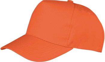 Result Headwear | Dětská 5 panelová kšiltovka orange onesize