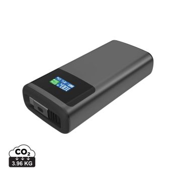 Quantum RCS ultra-rýchla PD 45W 10 000 mAh powerb. s displ. sivá, čierna