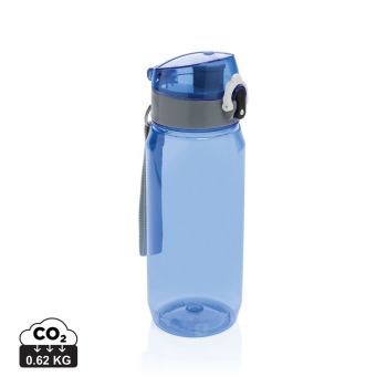 Uzamykateľná fľaša na vodu Yide 600ml RCS RPET modrá
