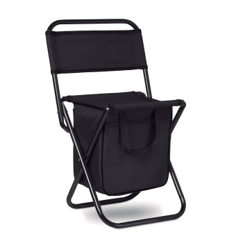 SIT &amp; DRINK Skládací židlička a batoh black