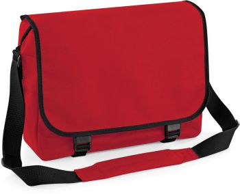 BagBase | Taška messenger classic red onesize