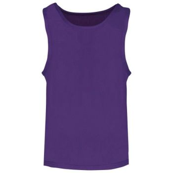 KID'S LIGHTWEIGHT MESH MULTISPORT BIB Sporty Purple 10/14