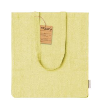 Bestla bavlnená nákupná taška žltá