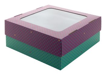 CreaBox Gift Box Window L darčeková krabica white