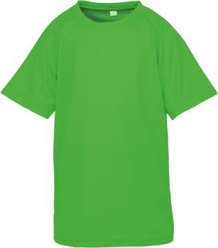 Spiro | Dětské sportovní tričko "Aircool" flo green L