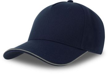 Atlantis | 5 panelová baseballová kšiltovka navy onesize