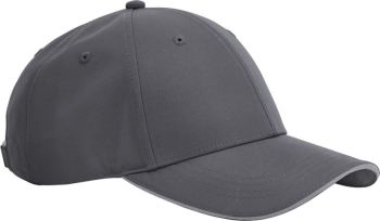 Beechfield | 6 panelová kšiltovka "Team Sports-Tech" graphite grey/light grey onesize