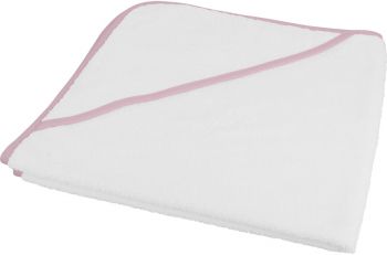 Kariban | Dětská osuška white/pink onesize