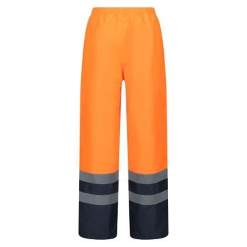 HI VIS INSULATED OVERTROUSER Orange/Navy 3XL
