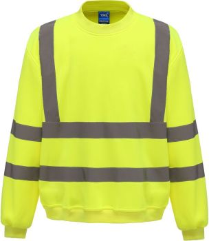 Yoko | Hi-Vis mikina hi vis yellow S