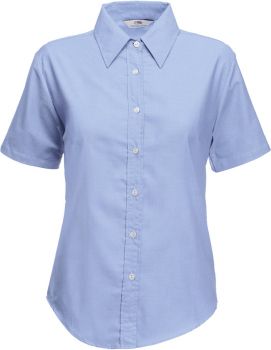 F.O.L. | Halenka Oxford s krátkým rukávem oxford blue XS