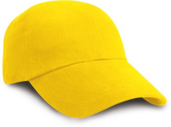 Result Headwear | 6 panelová nízkoprofilová kšiltovka yellow onesize
