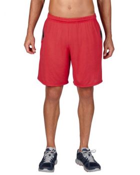 PERFORMANCE® ADULT SHORTS WITH POCKETS Red 2XL