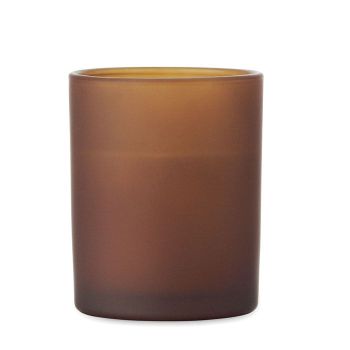 KIVAS WOOD Svíčka z rostlinného vosku 80g Hnědá