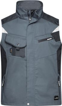 James & Nicholson | Pracovní vesta - Strong carbon/black S