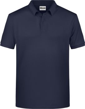 James & Nicholson | Pánské piqué polo z bio bavlny navy L