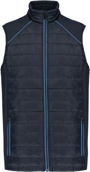 Kariban | Pracovní hybridní vesta "Day-to-Day" navy/light royal blue 4XL