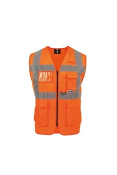 MESH MULTIFUNCTIONIAL VEST "ATHENS" Orange L