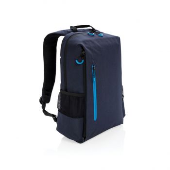 RFID USB batoh Lima na 15,6" notebook námornícka modrá, modrá