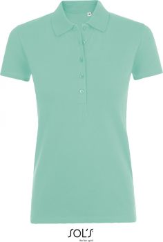 SOL'S | Dámské elastické piqué polo mint L