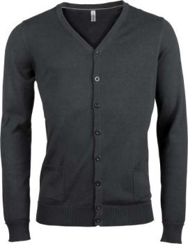 MEN'S CARDIGAN Dark Grey M