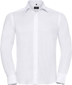 Russell | Nežehlivá košile s dlouhým rukávem white XL