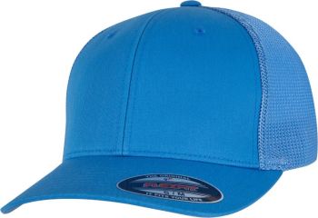 Flexfit | 6 panelová Trucker kšiltovka "Mesh" blue onesize