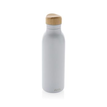 Fľaša na vodu Avira Alcor 600ml z RCS recyklovaného hliníka biela