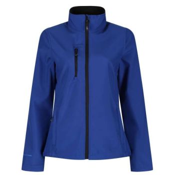 WOMEN'S HONESTLY MADE RECYCLED PRINTABLE SOFTSHELL JACKET New Royal 3XL