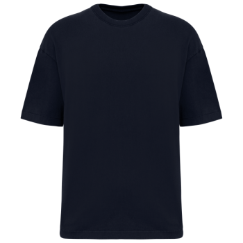 MEN’S OVERSIZE WASHED EFFECT T-SHIRT Washed Navy Blue L