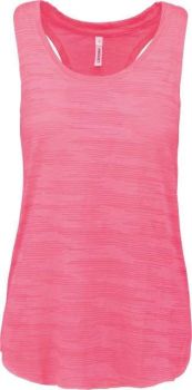 LADIES' SPORTS TANK TOP Fluorescent Pink XS